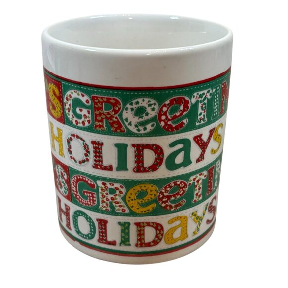 Vintage Christmas Mug Set - Picture 3 of 6